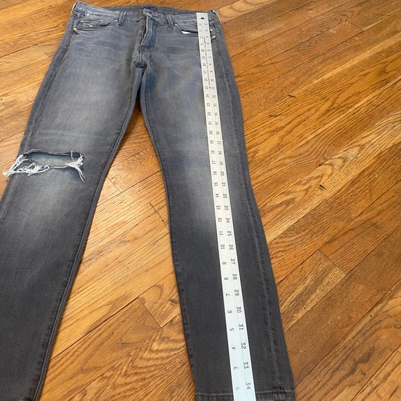 MOTHER Denim Straight Leg Jeans Size 27 - Picture 3 of 11